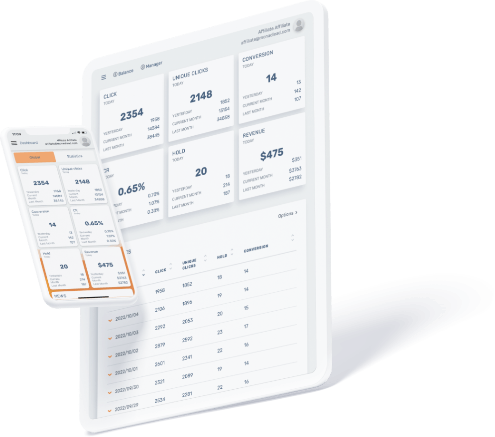 Monadlead Monad Lead mobile